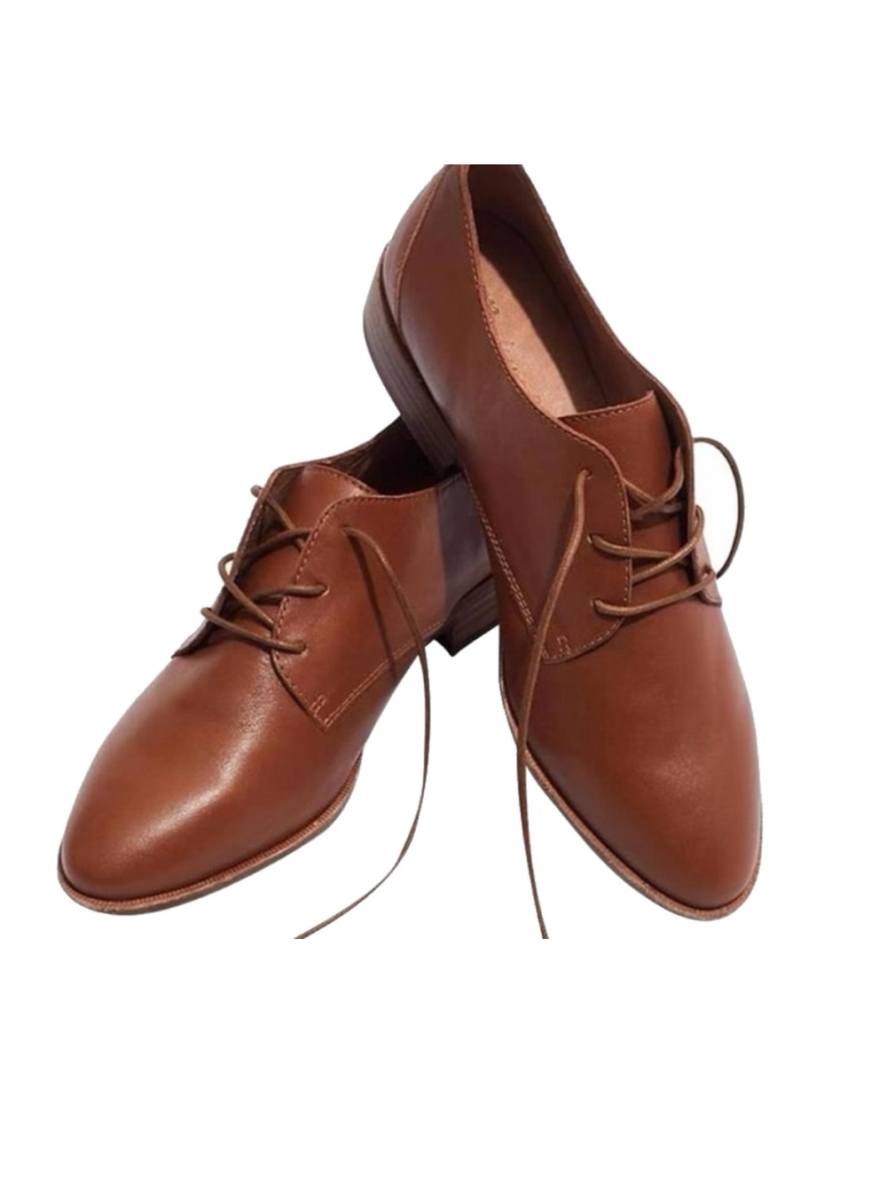 Madewell The Francis Oxford in English Saddle Brown